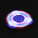 Fidget Spinner ,QHJ Prime LED zappeln Spinner Angst AttentionToy Spielzeug - Perfekt für Angst und Entspannung für Kinder und Erwachsene Schnelle Lieferung (Blau) - 