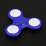 Fidget Spinner ,QHJ Prime LED zappeln Spinner Angst AttentionToy Spielzeug - Perfekt für Angst und Entspannung für Kinder und Erwachsene Schnelle Lieferung (Blau) - 