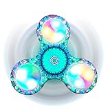 Saingace LED Licht Hand Spinner Fidget Spielzeug Finger Spielzeug Gyro Geschenk (C) - 