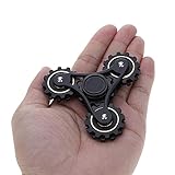 ?HuntGold Zahnrad Kugeln ADHS Angst Autismus Entspannung Fidget Hand Tri Spinner Spielzeug - 