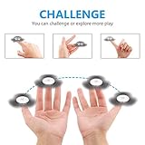 SAVFY Fidget Spinner Hand Spinner Fidget Spielzeug mit Hybrid-Keramik für Autismus EDC Bremskraftbegrenzer Entlastet und Entspannung für Kinder und Erwachsene - 