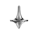 ForeverSpin Brushed Stainless Steel Spinning Top - Spinning Tops Built to Last and Spin Forever -The Perfect Balance between Performance and Beauty by ForeverSpin
