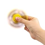 Fidget Toys Hand Spinner Finger Spielzeug für Kinder und Erwachsene Spielzeug Geschenke,(Yellow) - 