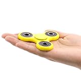 Fidget Toys Hand Spinner Finger Spielzeug für Kinder und Erwachsene Spielzeug Geschenke,(Yellow) - 