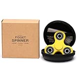 Fidget Toys Hand Spinner Finger Spielzeug für Kinder und Erwachsene Spielzeug Geschenke,(Yellow) - 