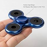 Zekpro Fidget Spinner | Hand Spinner | Finger Spinner Dekomprimierung | Einzigartigen Zodiac Zeichen | Stress und Angst Relief | Das perfekte Geschenk für Ruhe & Fokus | Aluminium Legierung (Blau) - 5