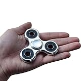 Zekpro Fidget Spinner | Hand Spinner | Finger Spinner Dekomprimierung | Einzigartigen Zodiac Zeichen | Stress und Angst Relief | Das perfekte Geschenk für Ruhe & Fokus | Aluminium Legierung (Silber) - 5