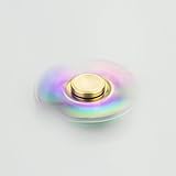 Hand Fidget Spinner Mehrfarbig Multicolor Rainbow, 8 Minuten Deutsche Lager Haltung Spinnere Metall, Fingertip Gyro EDC Tri Spinner (Runde) - 5