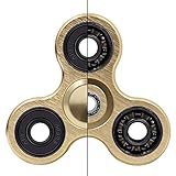 Zekpro Fidget Spinner | Hand Spinner | Finger Spinner Dekomprimierung | Einzigartigen Zodiac Zeichen | Stress und Angst Relief | Das perfekte Geschenk für Ruhe & Fokus | Aluminium Legierung (Gold) - 4