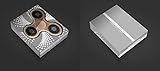 OKLM Premium FIDGET SPINNER EDC Anti-Stress Hand-Spielzeug |Aufmerksamkeits-Training Zappelphilippe ADHS Autisten | Hochwertiges Hybrid Si3N4 Keramik-Lager | Lange Haltbarkeit | Kein 4D-Druck - 
