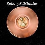 Roter Kupfer Fidget Spinner Metal Hand Spinner Fidget Toys Praktischer Urlaub Geburtstag Geschenk für Erwachsene und Kinder Presentski - 