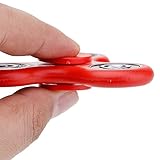 HENGSONG Fidget Toys Hand Spinner Finger Spielzeug für Kinder und Erwachsene Spielzeug Geschenke (Rot) - 5