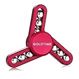 GOLDTIME Fidget Toys Hand Spinner Finger Spielzeug für Kinder und Erwachsene Spielzeug Geschenke (rot)