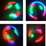Omiky® Moji LED Licht Fidget Hand Tri-Spinner Stress Relief Manipulative Spiel Spielzeug (Emoji_A) - 