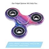 Fidget Toys Hand Tri Spinner Finger Spielzeug für Kinder und Erwachsene Spielzeug Geschenke, Bunt Motiv (Stil-7) - 