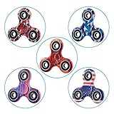 Fidget Toys Hand Tri Spinner Finger Spielzeug für Kinder und Erwachsene Spielzeug Geschenke, Bunt Motiv (Stil-7) - 